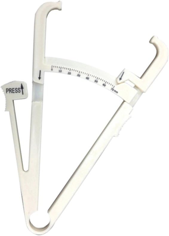 Aparelho de Medição de Gordura Corporal Adipômetro Branco - 3