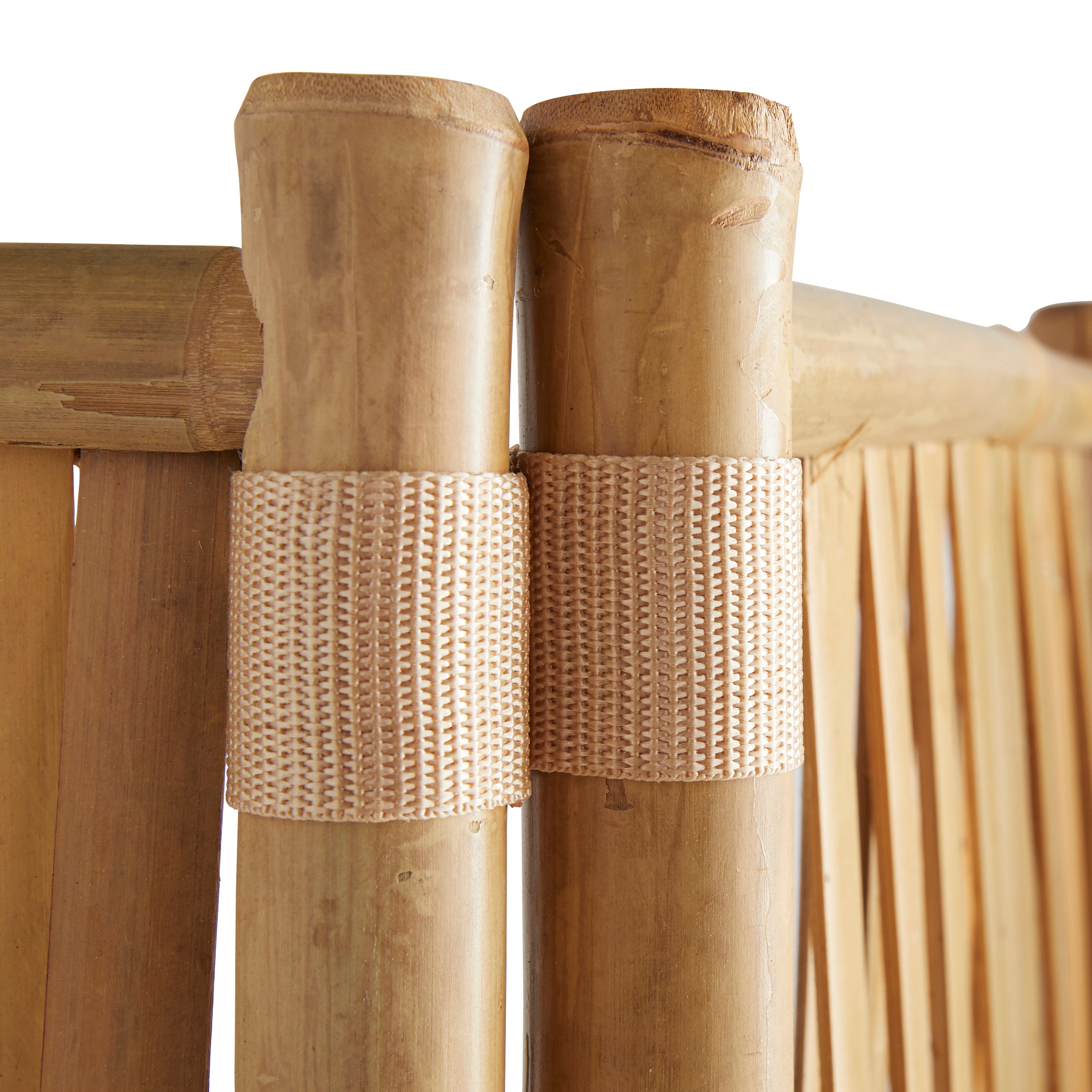 Paravent Bambou Naturel DRISS ALINEA - larg139 x H160 cm - 7
