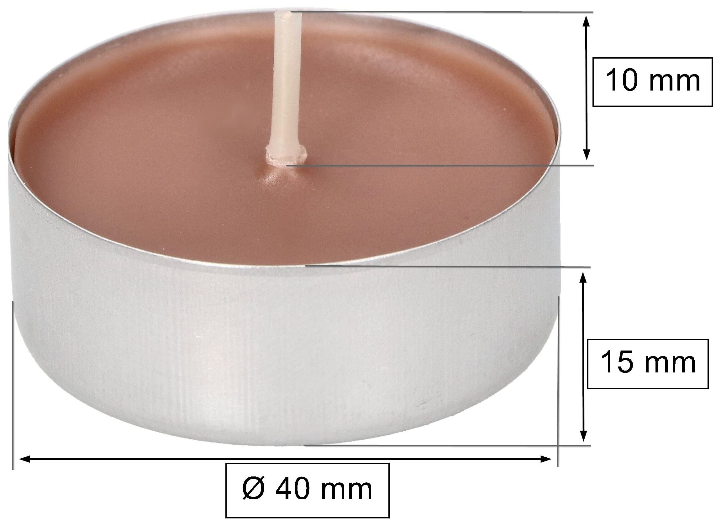 6x tealight podgrzewacze świeczki zapachowe wkład - KOTARBAU - 2