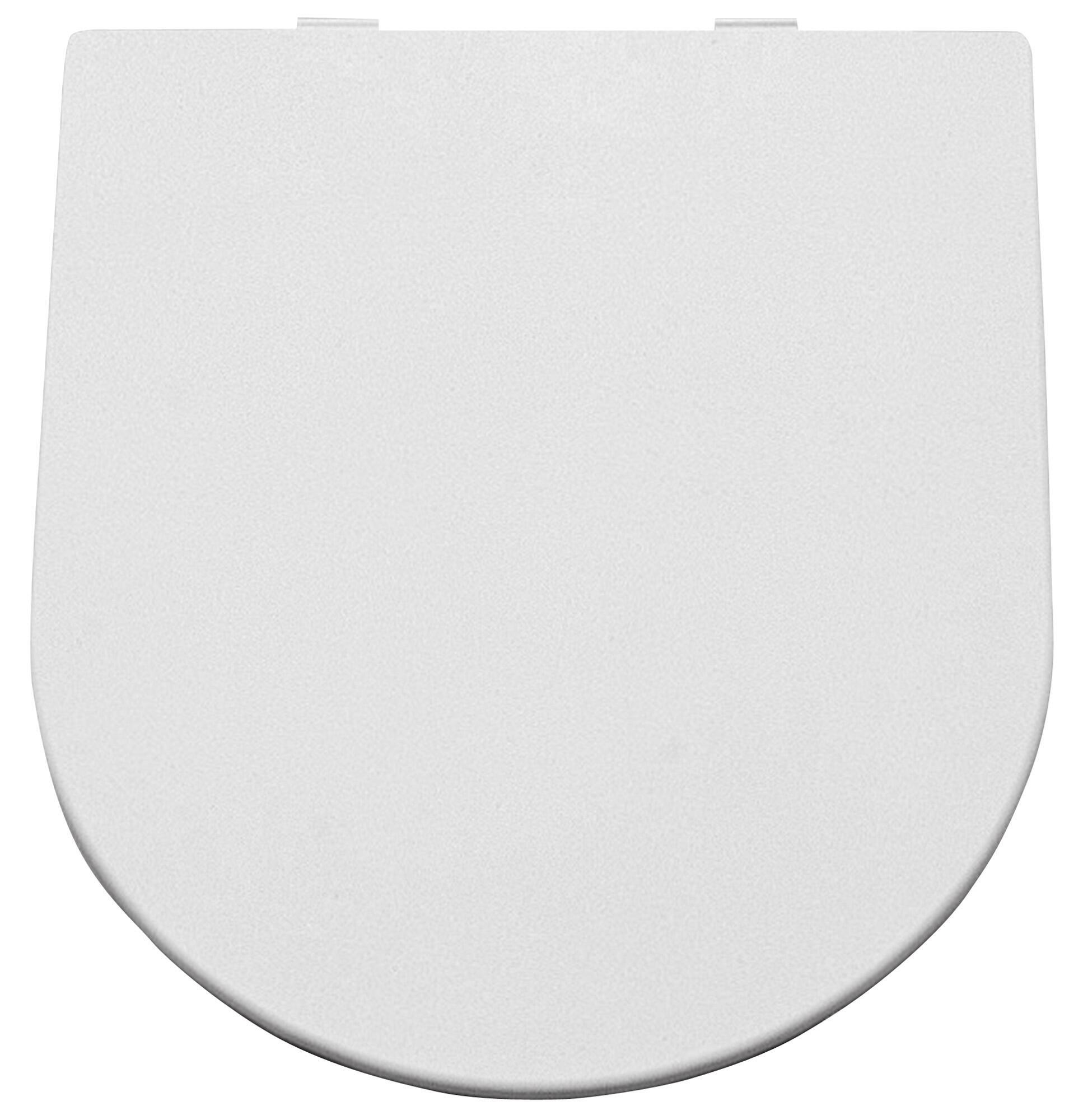 Couvercle de WC GALA Marina blanc, fixation verticale - 2