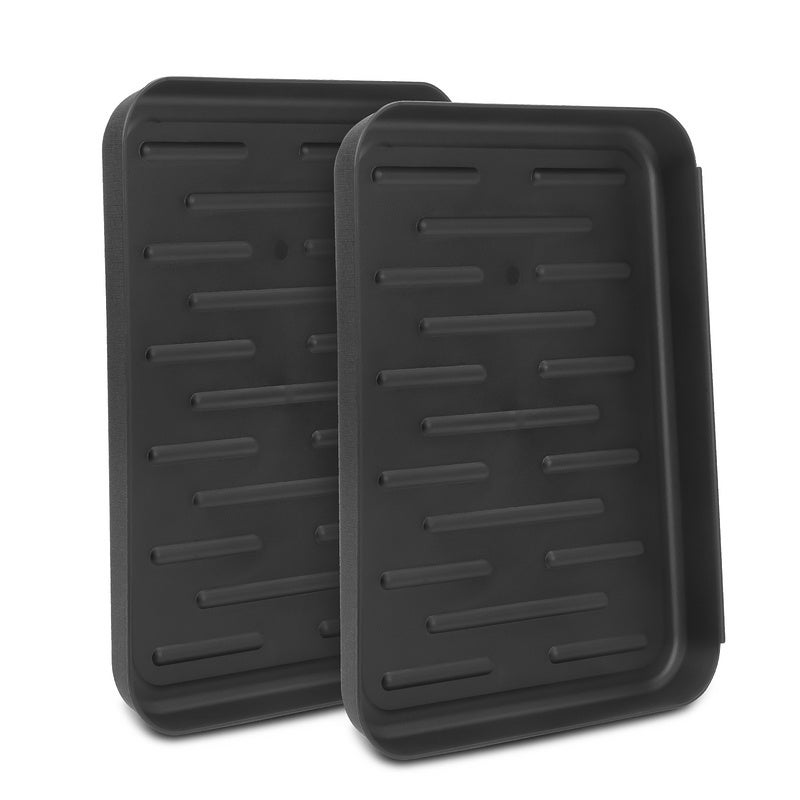 Pack De 2 Pelucas De Drenaje - Limpiapelos Para Baño Y Ducha - Atrapa Cabello De Acero Inoxidable Y Goma