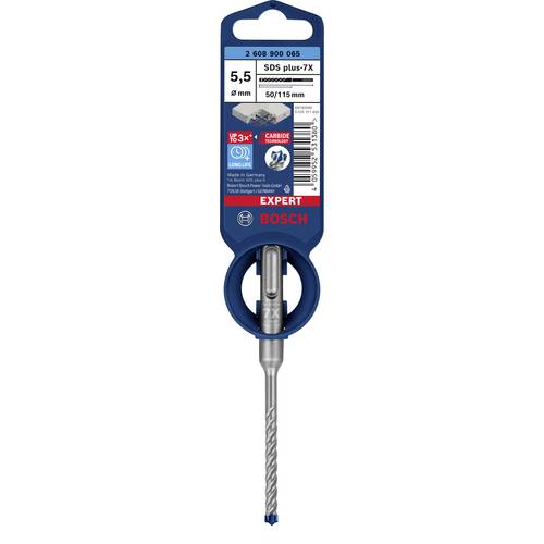Bosch Accessories EXPERT SDS plus-7X 2608900065 Foret pour marteau-perforateur 1 pièce 5.5 mm Longueur totale 115 mm - 2