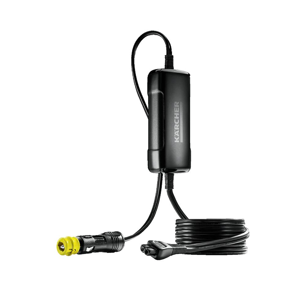 Zasilacz samochodowy Kärcher do myjki wysokociśnieniowej OC 3 kabel 2 metry czarny