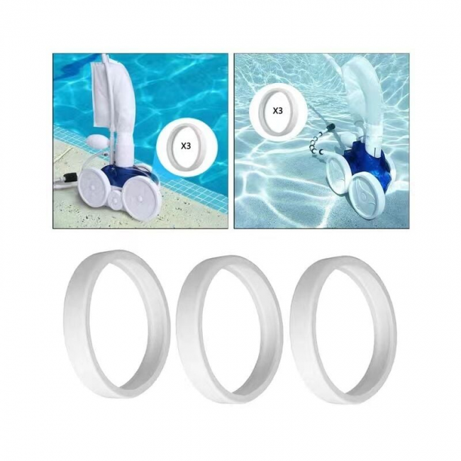 Zapasowe opony basenowe do odkurzaczy basenowych Polaris, pasujące do modeli Polaris 180, 280, 360, 380 (3 sztuki)