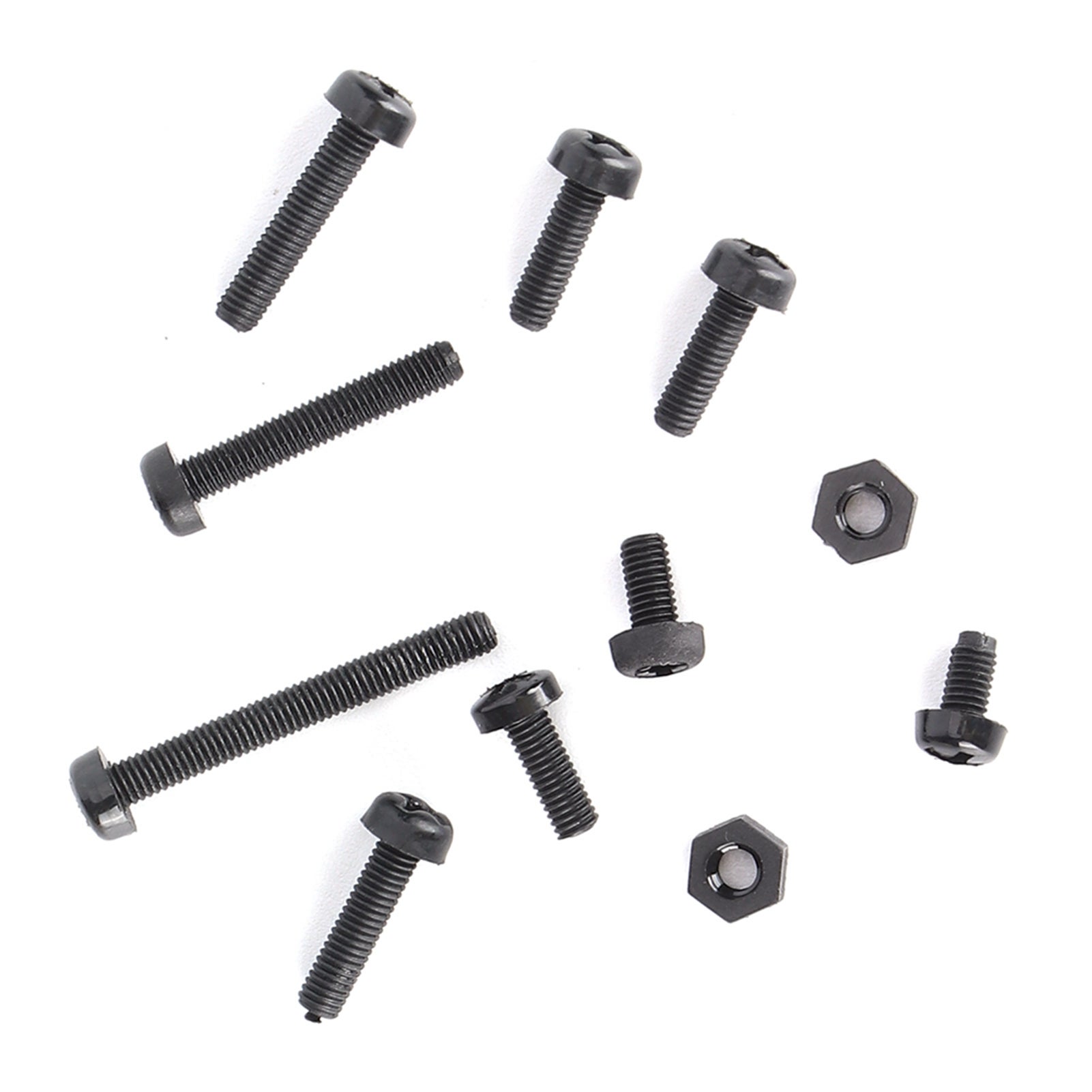 Kit de 160 vis et écrous en plastique, vis cruciformes en nylon, écrous ...