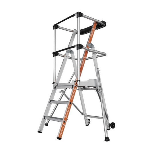 Scaletta A 3 Gradini Cogex 62813 – Pieghevole, Portata 150 Kg