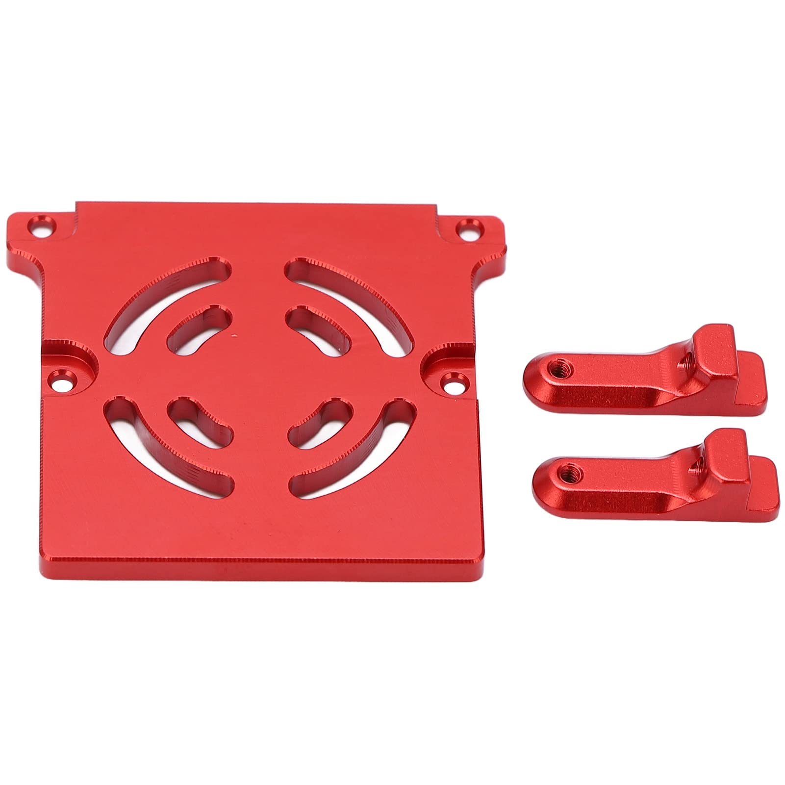 8637 RC aluminium avant 2 pièces arrière 1 pièce plaque antidérapante châssis garde pour voiture RC Traxxas 1/10 ERevo e-revo 2.0 86086-4 mise à niveau  26