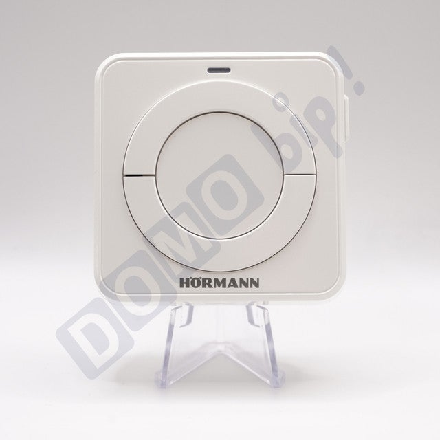 Bouton poussoir Hörmann FIT 2-1 BS 868,35 MHz BiSecur 2 canaux blanc Réf 4511695 + 1 goodies DOMOBIP offert