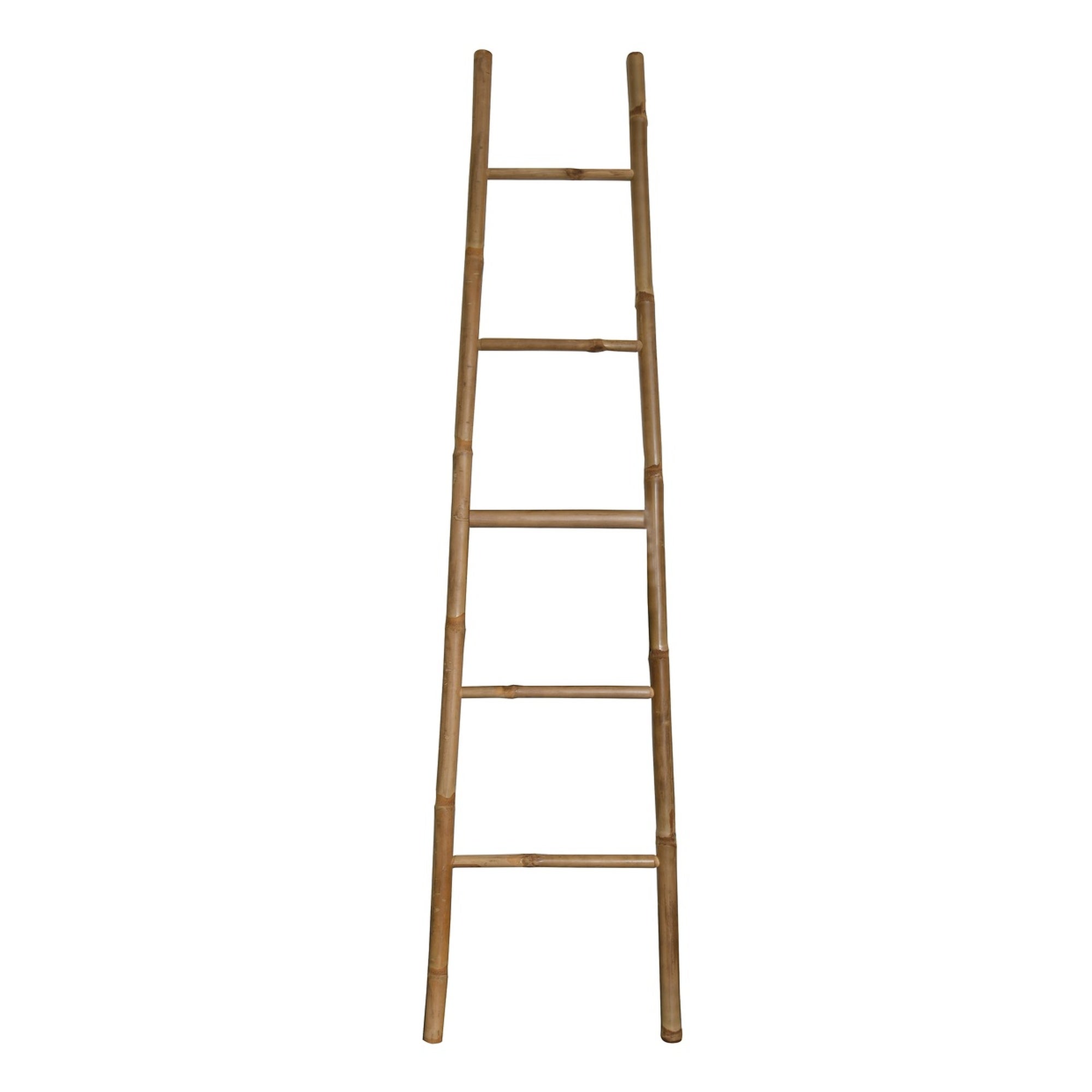 Porte Serviettes Echelle 5 niveaux Bambou MSV - 6
