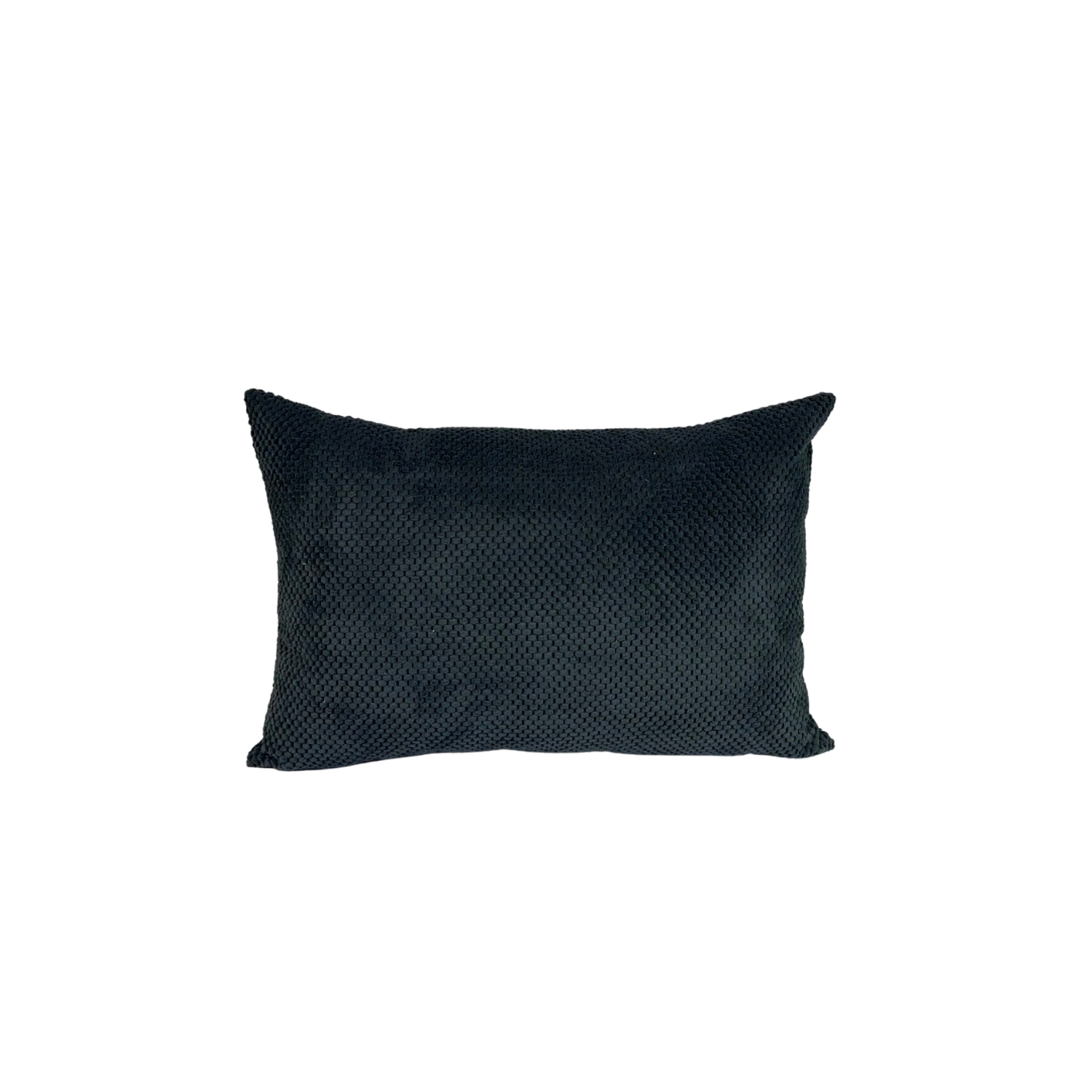 Poduszka ozdobna 60x40 Zefir dot Czarny Velvet