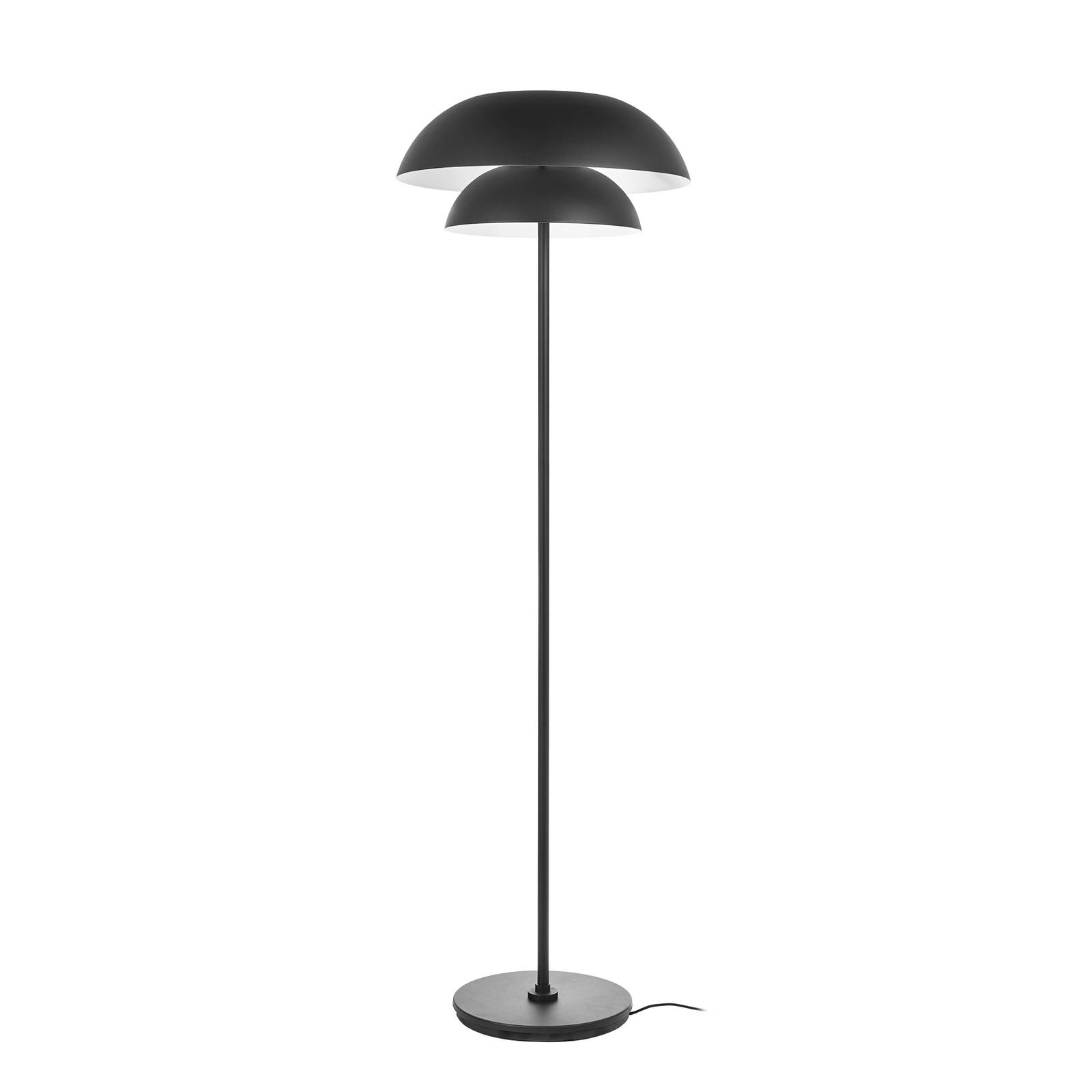 Petit Lampadaire Pilar – 79cm – Noir/gris – Design Moderne – Licht-Erlebnisse