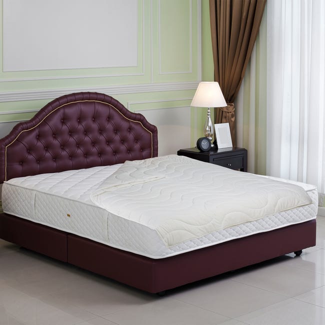 Relaxdays Piumino Letto Singolo o Matrimoniale, 155x220 cm,