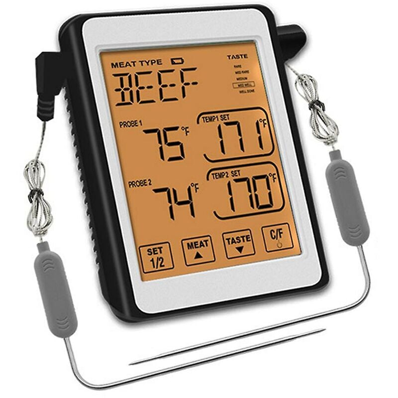 Profesjonalny termometr kuchenny z sondą i wyświetlaczem LCD Cuisine