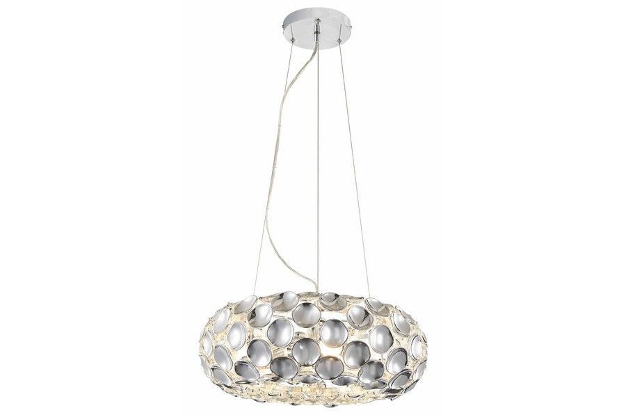 Lampa wisząca Ontario chromowana 3xE14x40W dekoracyjna wym: 150 x 45 x 45 cm metal Reality