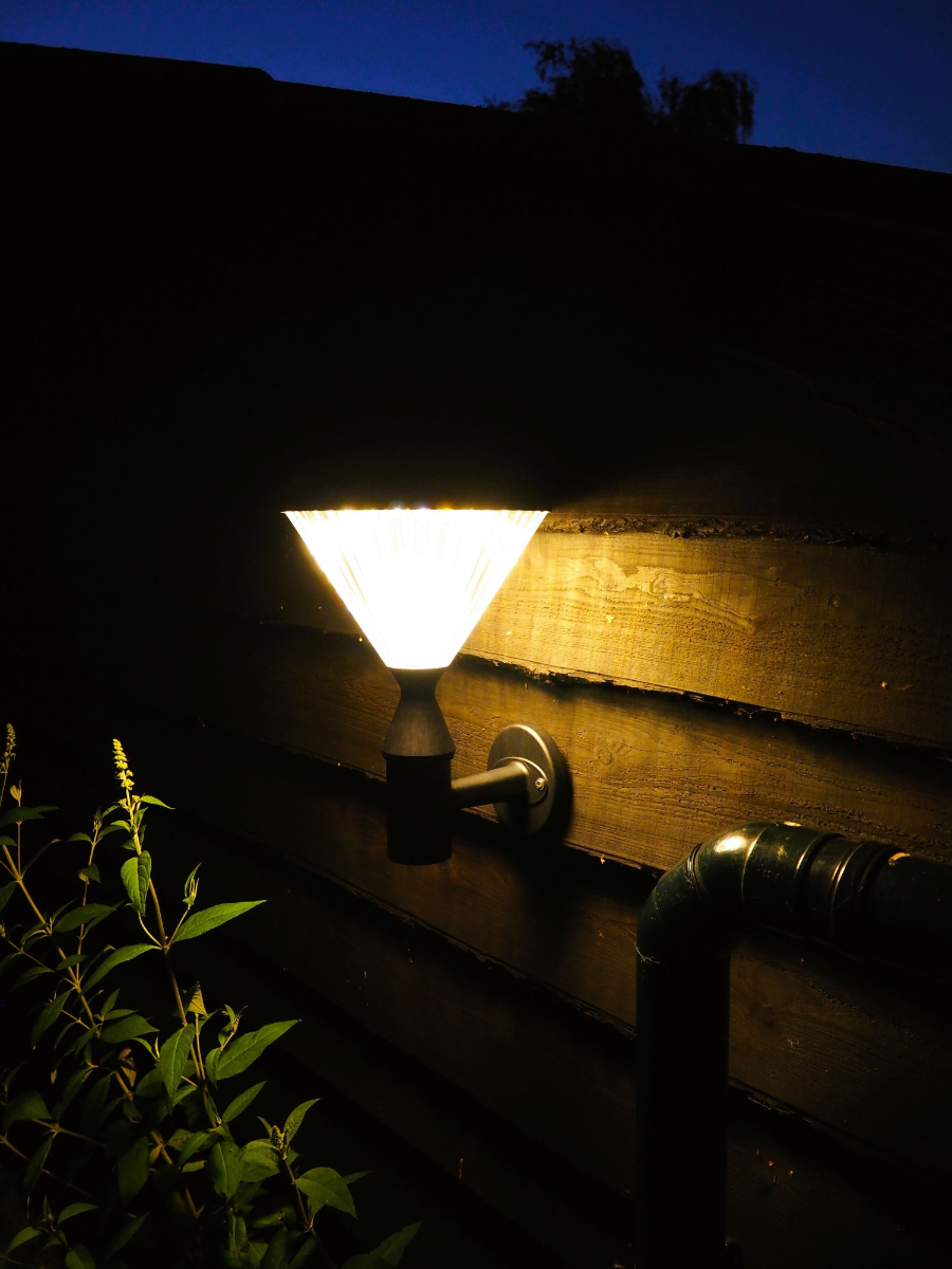 Applique solar Iplux® Paris 37 cm - Alta qualidade - Duração de combustão 15 horas - 4