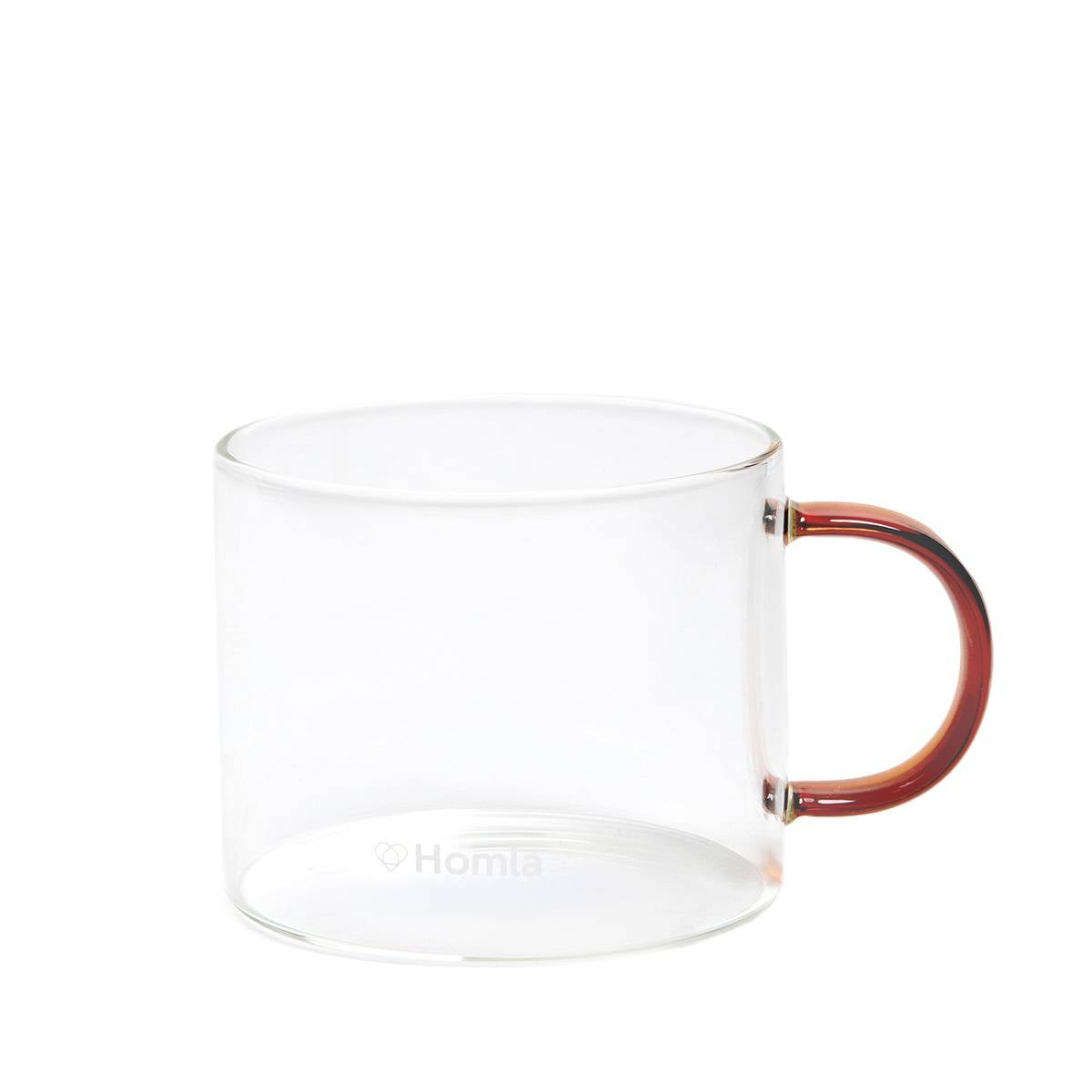 Szklanka GLOSSY z miodowym uchem 0,35 l HOMLA