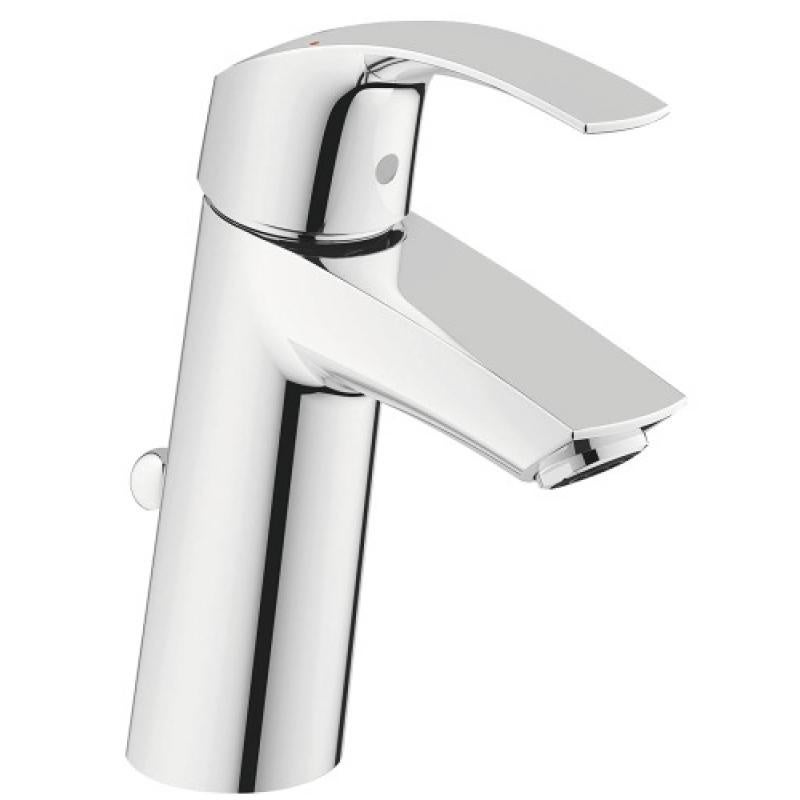 Bateria umywalkowa Grohe Eurosmart chromowana z technologią SilkMove i EcoJoy