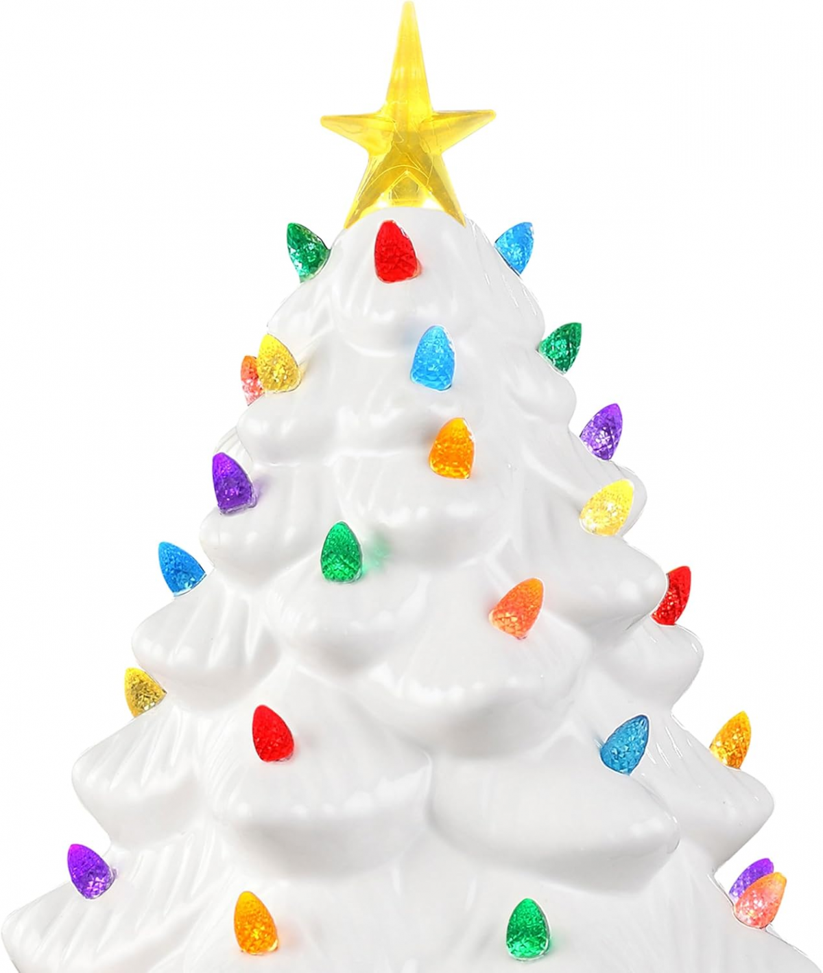 Sapin de Noël LED au design moderne 30 x 12 x 12 cm - Décoration intérieure/extérieure, cadeau de Noël - 5