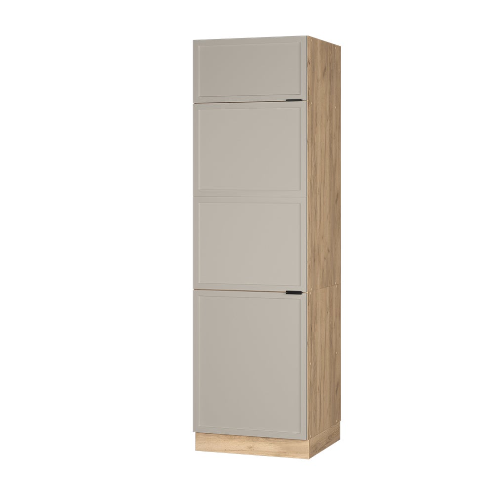 Vicco Szafka na lodówkę Fame-Line, GreyBeige, 60 cm