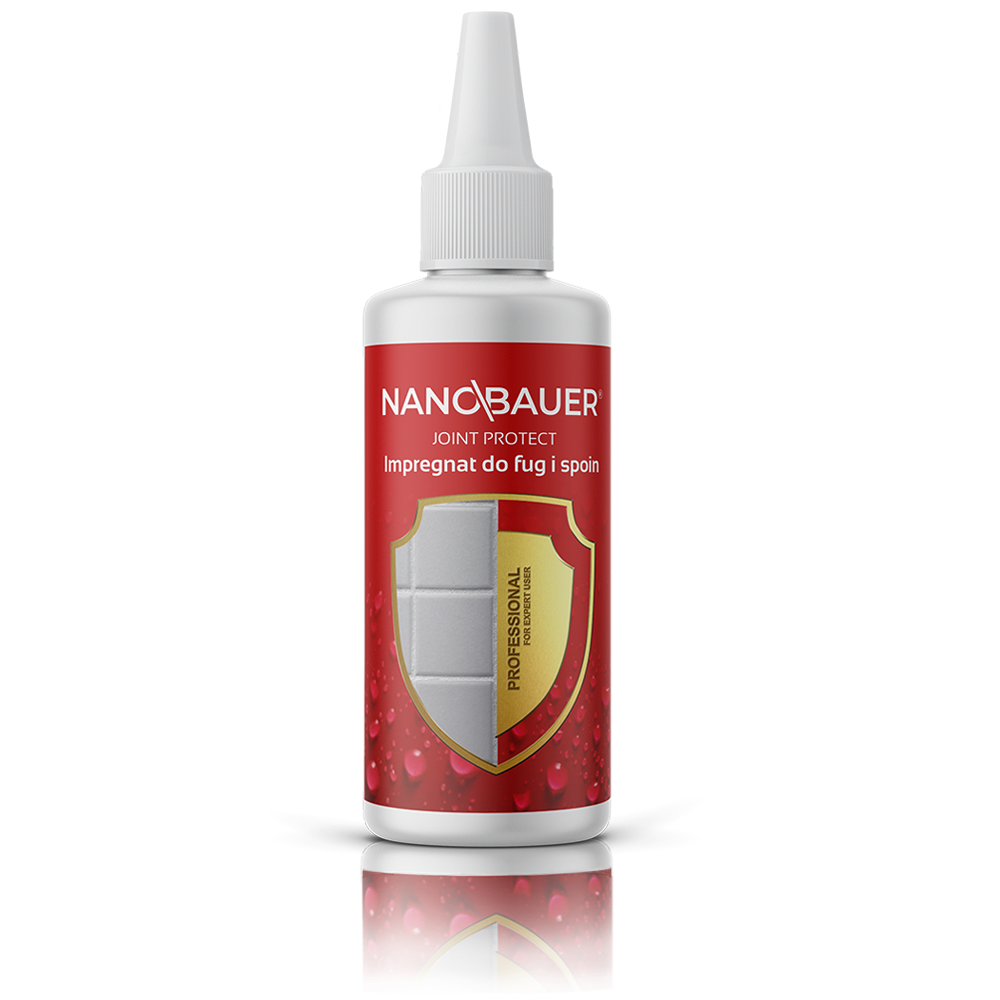 Płyn impregnujący ochrona przed brudem do fug kafelków spoin z dozownikiem 100ml NANOBAUER