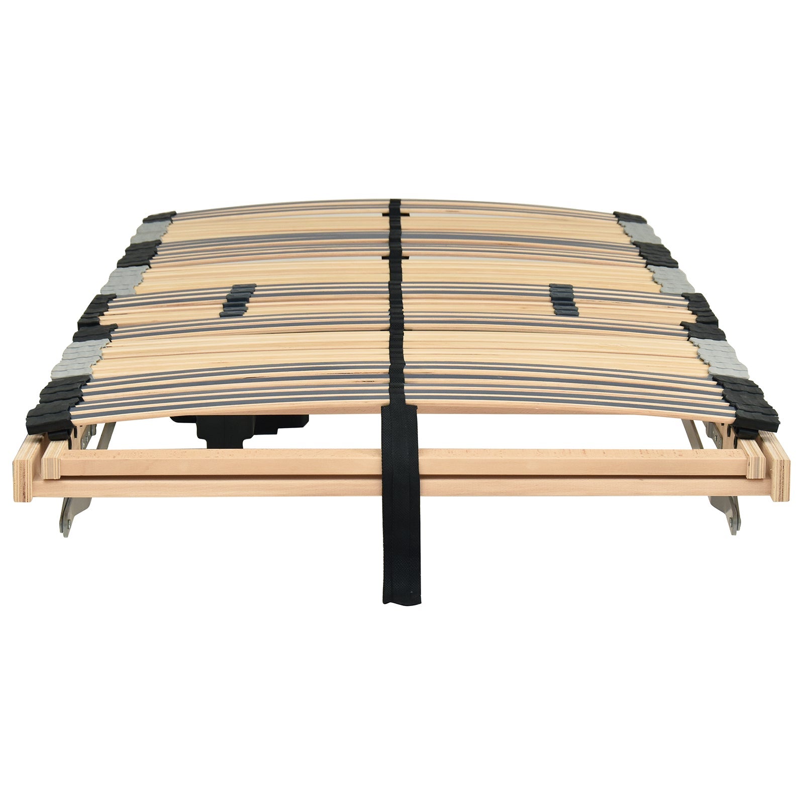 Base Letto A Doghe VidaXL 80x190 Cm - Legno Massello Di Faggio, Struttura Rigida, Design Moderno, Colore Marrone