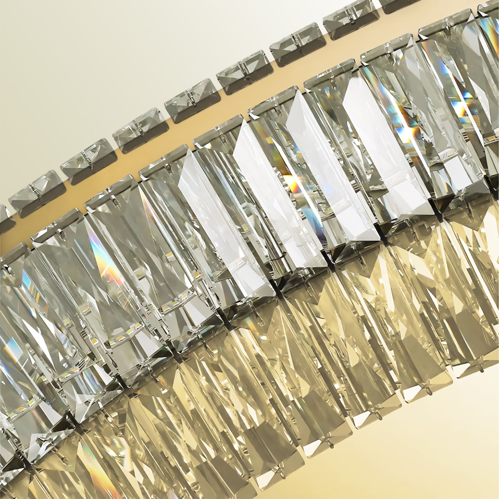 Lampa Sufitowa Kryształowa Toolight App1721-C Złoty 50Cm - 7