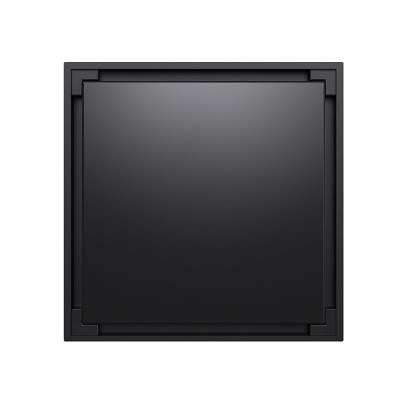 Odpływ podłogowy 10 x 10 cm, niewidoczny odpływ podłogowy, w całości wykonany z miedzi, odpowiedni do łazienki, toalety itp.