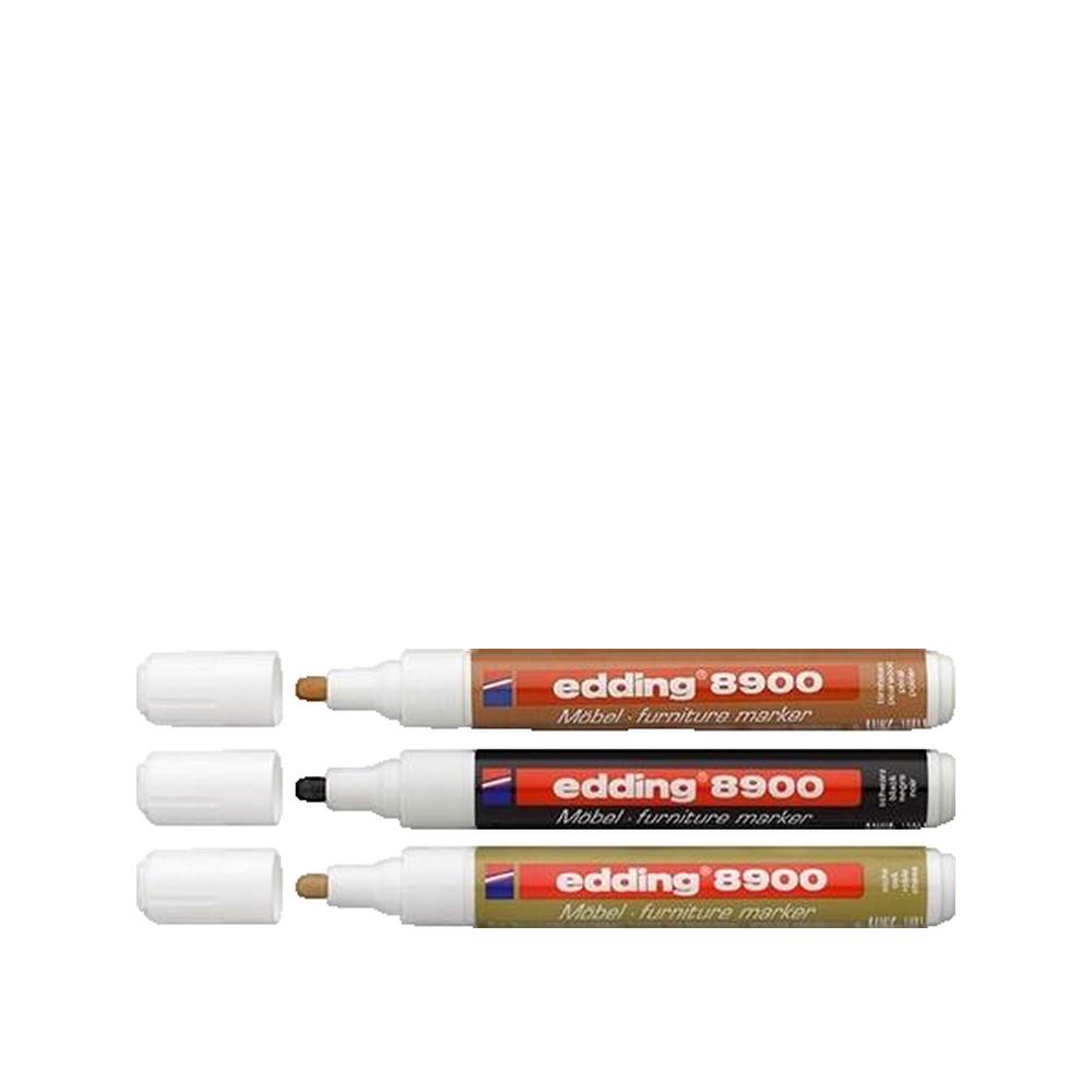 Marker do retuszu Edding 8900 czarny okrągły końcówka 1,5-2 mm