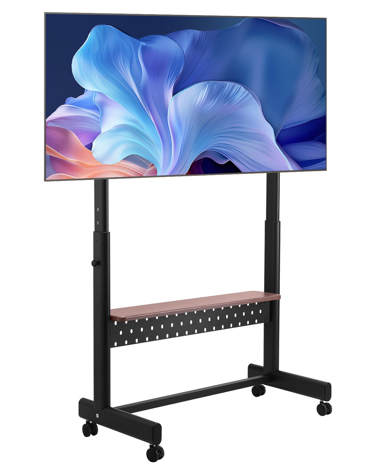 VEVOR Stojak pod telewizor Stojak pod monitor na kółkach do telewizorów 1397-2540 mm
