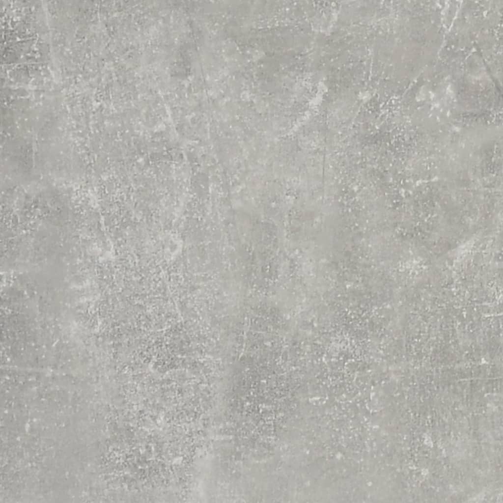 Maison Exclusive - Armarios de pared 2 uds contrachapada gris hormigón 102x30x20cm - 6