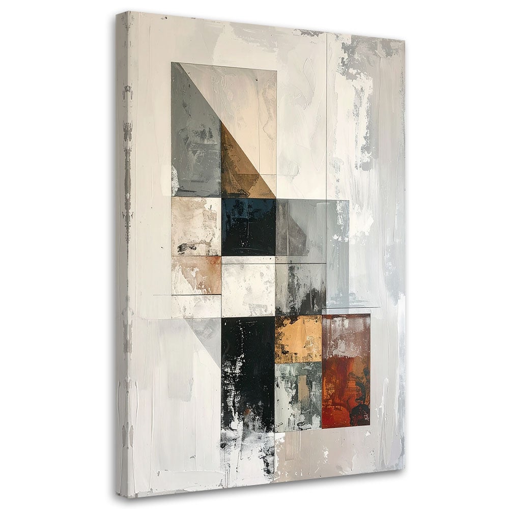 Obraz do salonu biura sypialni, Abstrakcja geometryczna 40x60