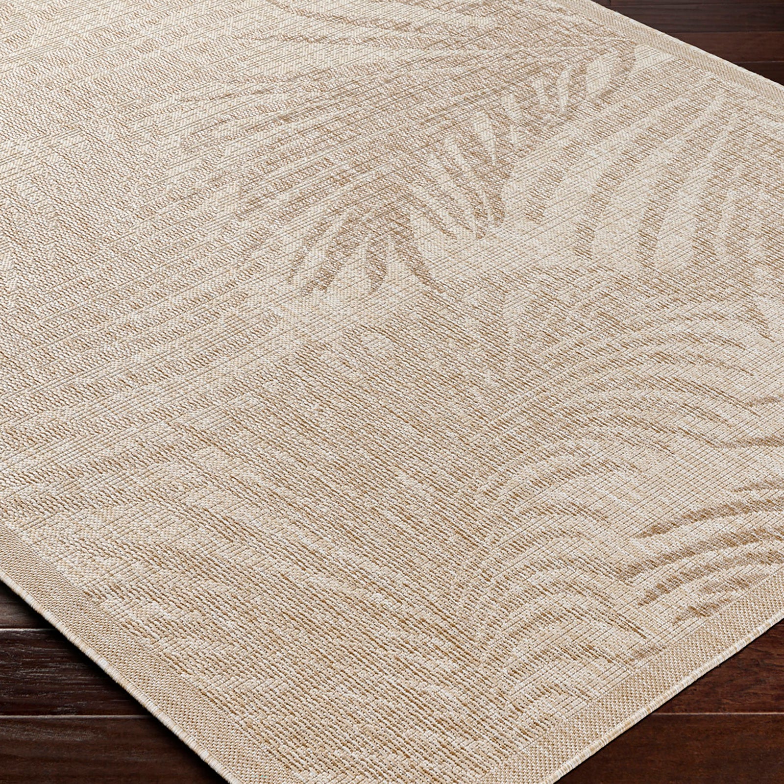 LIVABLISS Tapis d'Extérieur/Intérieur Aspect Jute Beige/Ivoire 200x275 cm Vanessa - 6