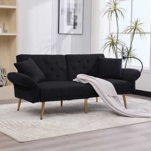 Canapé-Lit 2 Places Convertible Avec Dossier Réglable 3 Positions, Fauteuil Relax Convertible Avec Porte Gobelets Lit Appoint En Tissu Beige 99526706 Canapé-Lit 2 Places Convertible Avec Dossier Réglable 3 Positions, Fauteuil Relax Convertible Avec Porte Gobelets Lit Appoint En Tissu Beige 99526706