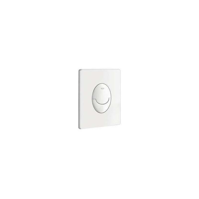 Pack WC Rapid SL autoportant + cuvette Bau Ceramic sans bride + plaque Skate Air blanche (ProjectBau-3) - 4