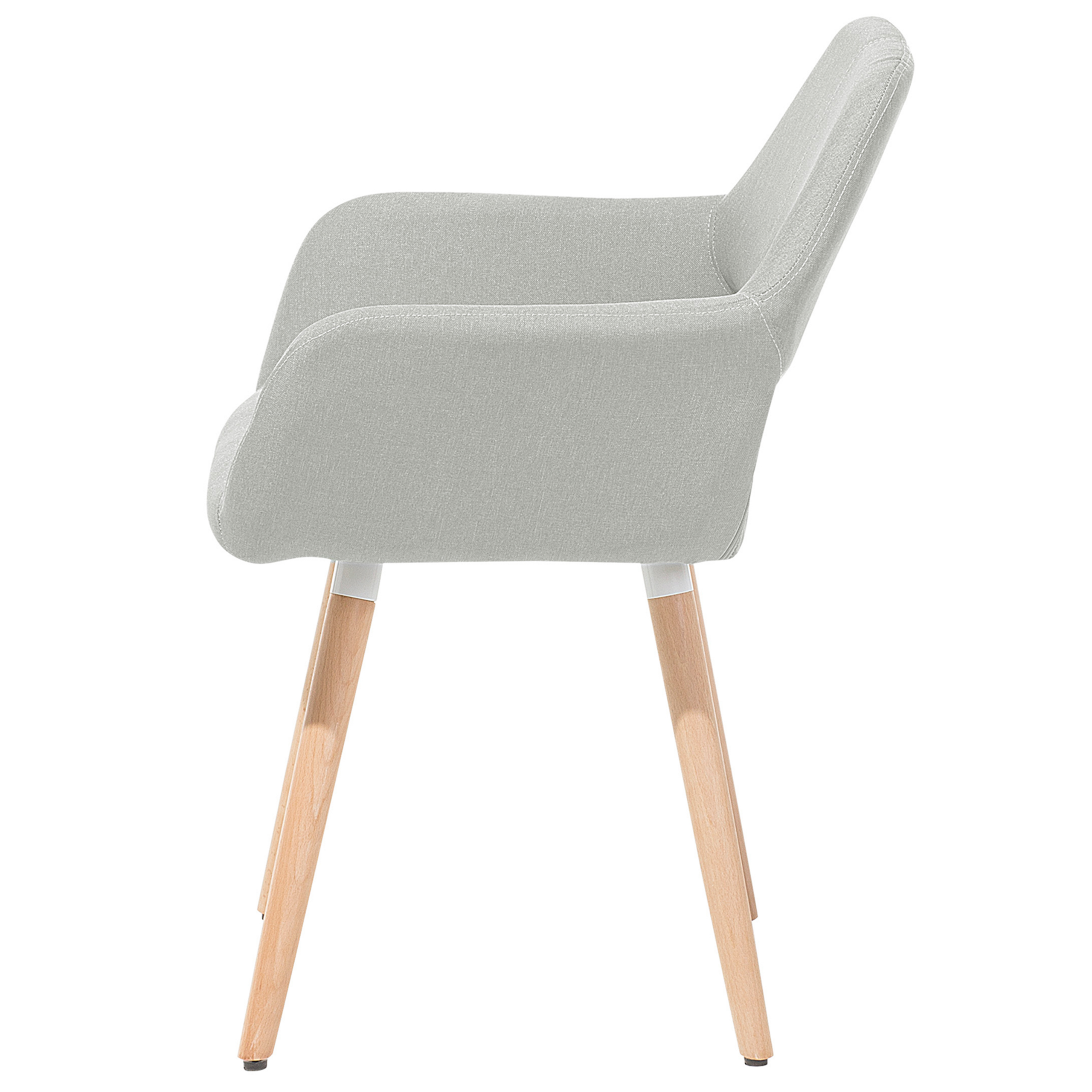 Set di 2 sedie da pranzo CHICAGO Grigio chiaro - 6