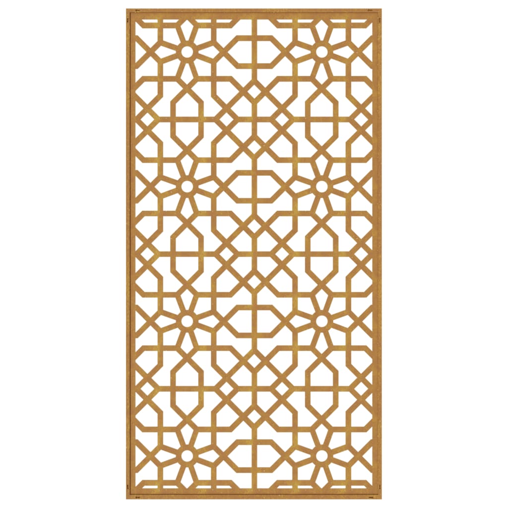 Maison Exclusive - Décoration murale jardin 105x55cm acier corten design mauresque - 5