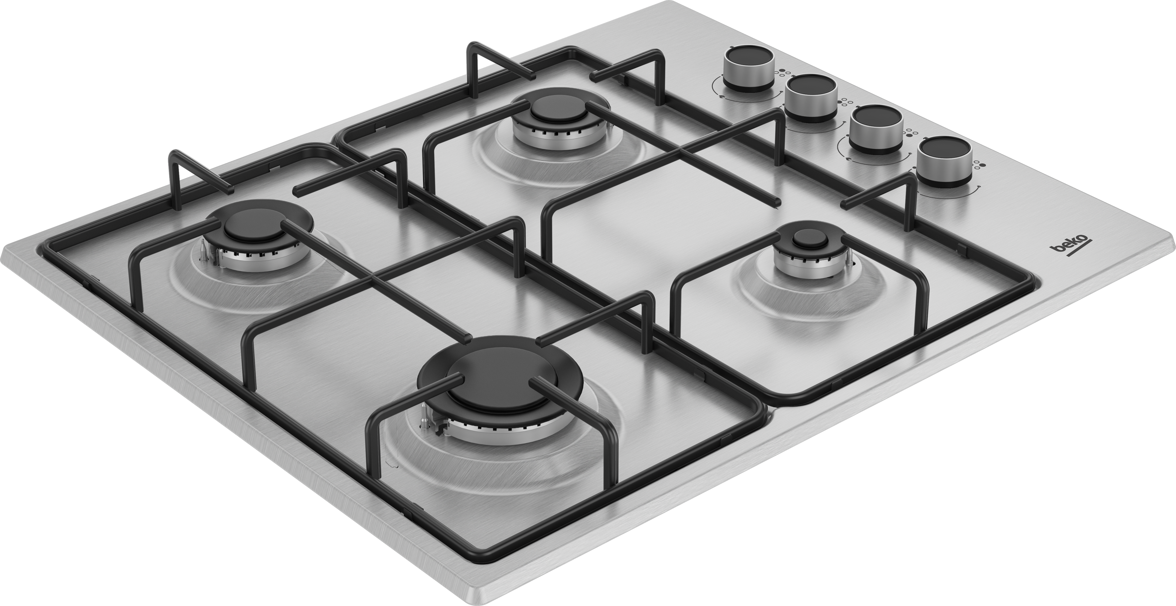 Plaque Au Gaz Beko Higg64103sx 60 Cm - 3