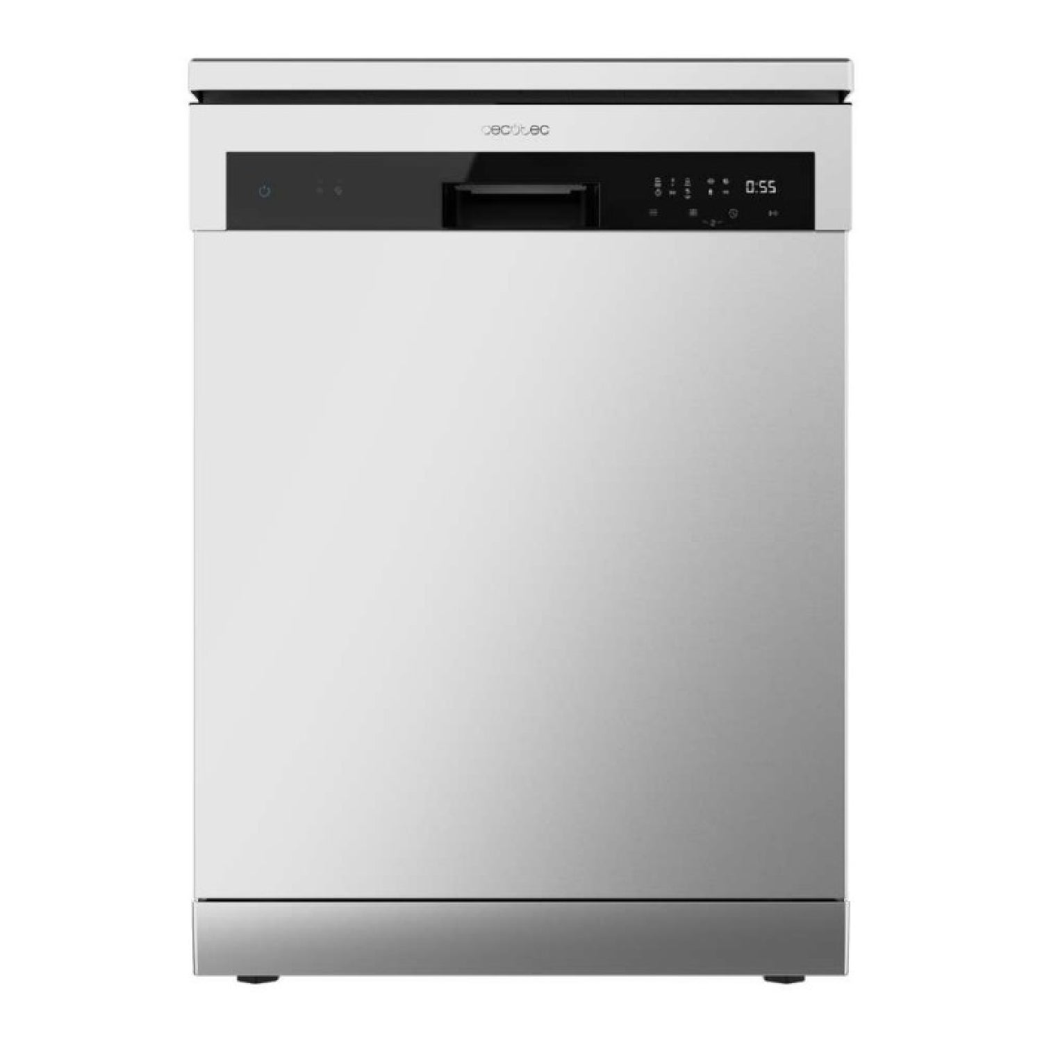 Cecotec Lave-vaisselle Indépendant de 60 cm Bolero Aguazero 6200 Inox D. 14 Couverts, 6 Programmes avec Dual Zone Wash, Dry+ - 6