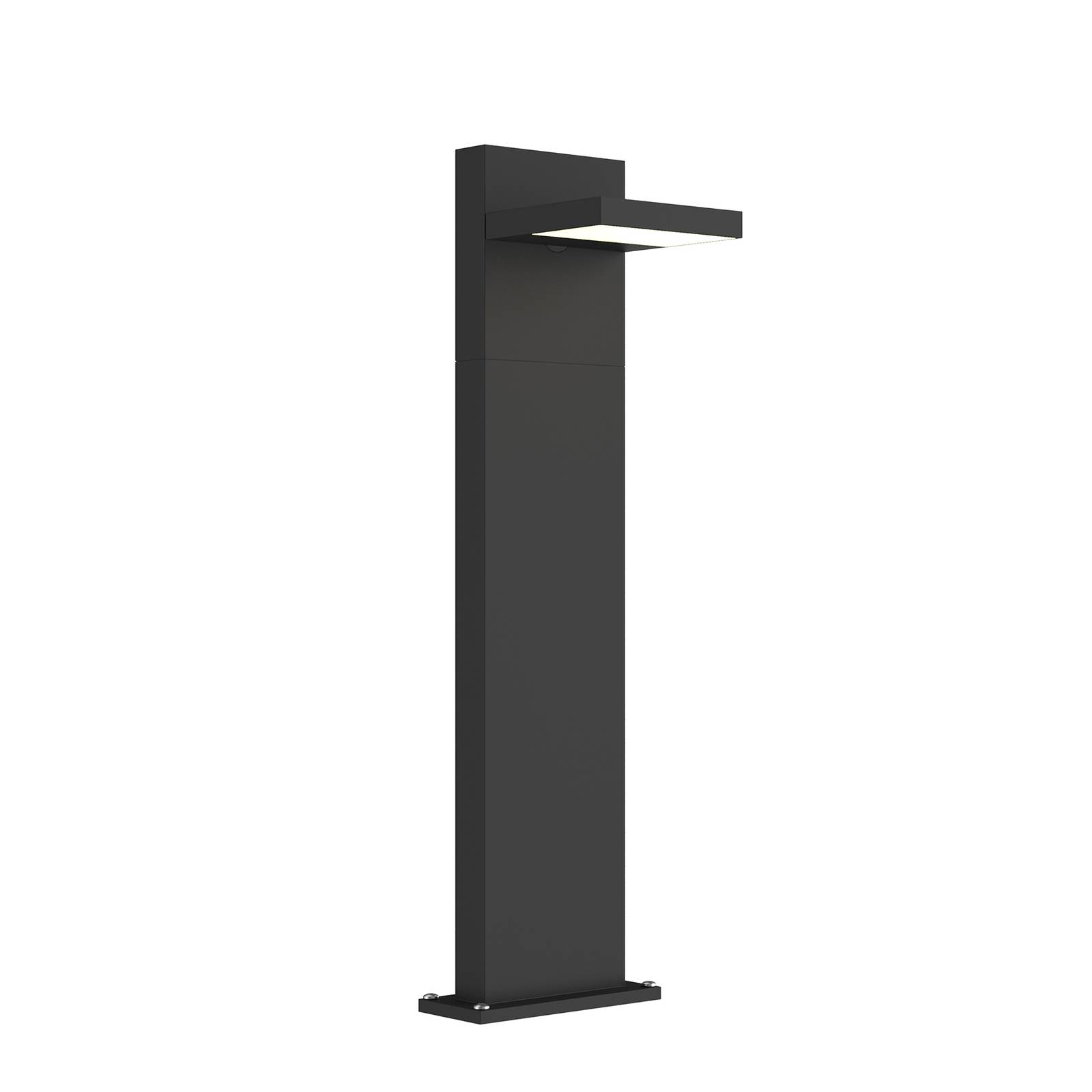 Lucande bolardo led silvan, 65 cm, iluminación de senderos, baliza, iluminación de senderos, farola