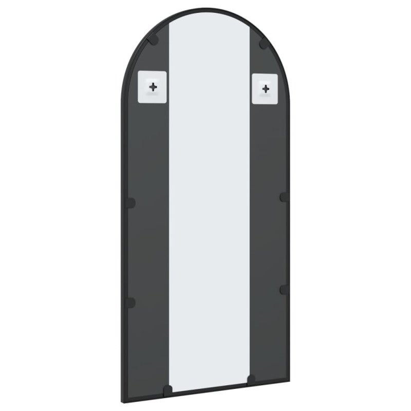 Miroir mural noir 40x80 cm arche fer - 5