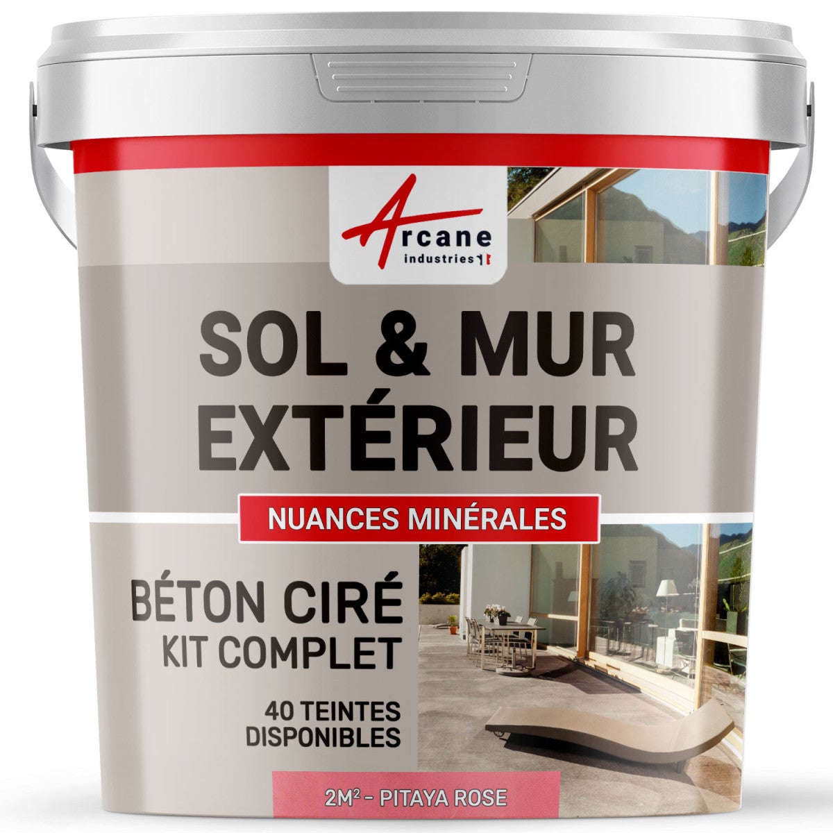 KIT MICROCEMENTO EXTERIOR - Microcemento exterior para suelo, pared ...