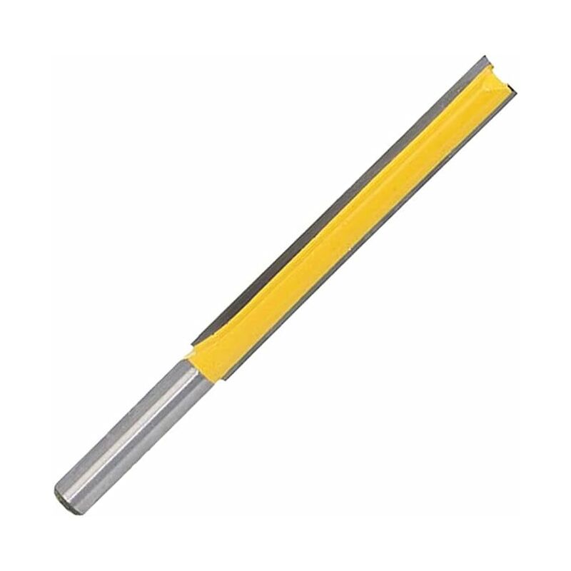 Frez do drewna Frez bardzo długi Frez do wyrównywania Prosty trzpień - 76.2 mm