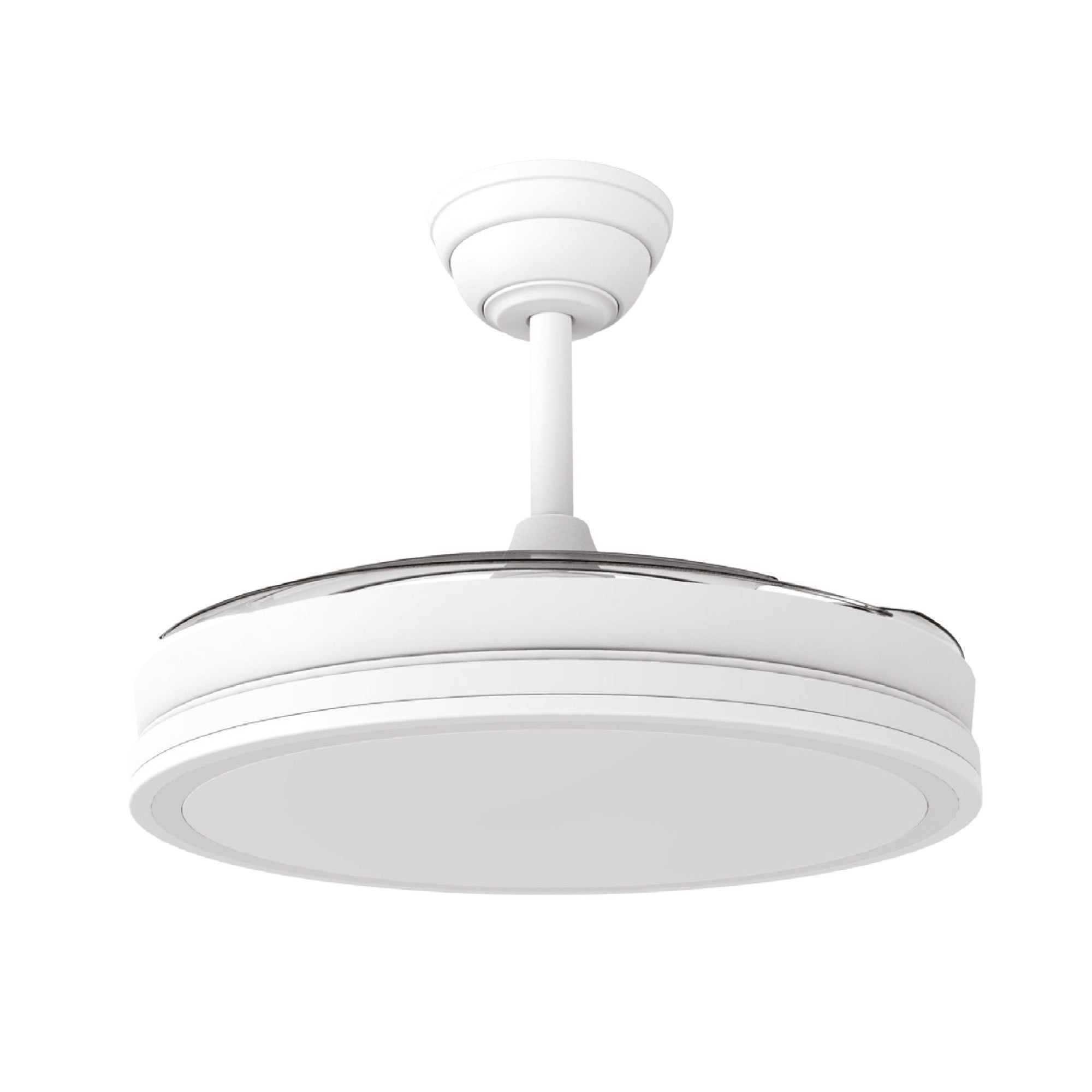 Ventilador de Techo Retráctil Mara con Luz LED 48 W Silencioso con Función Noche CCT Ø106 cm - 2