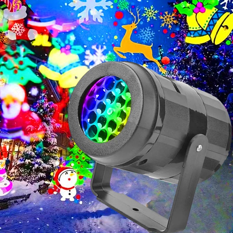 Projecteur LED de Noël étanche, idéal pour la décoration intérieure et extérieure, Noël, les fêtes et Halloween. - 8
