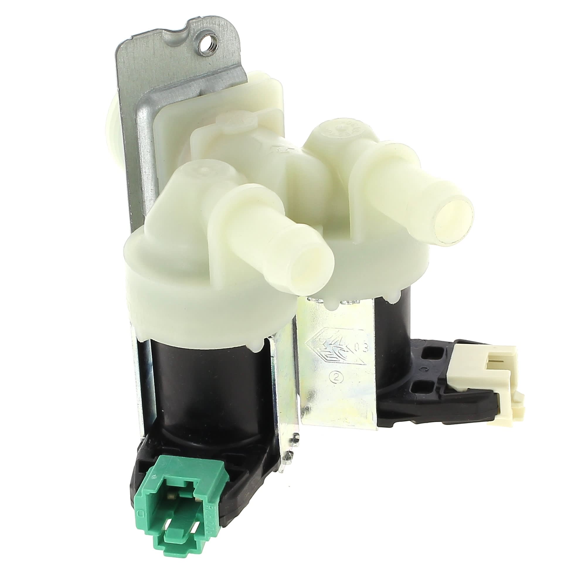 ELETTROVALVOLA A 2 VIE 180° RAST LAVATRICE WHIRLPOOL BAUKNECHT - C.A.R.E. Service Shop Online ELETTROVALVOLA A 2 VIE 180° RAST LAVATRICE WHIRLPOOL BAUKNECHT - C.A.R.E. Service Shop Online