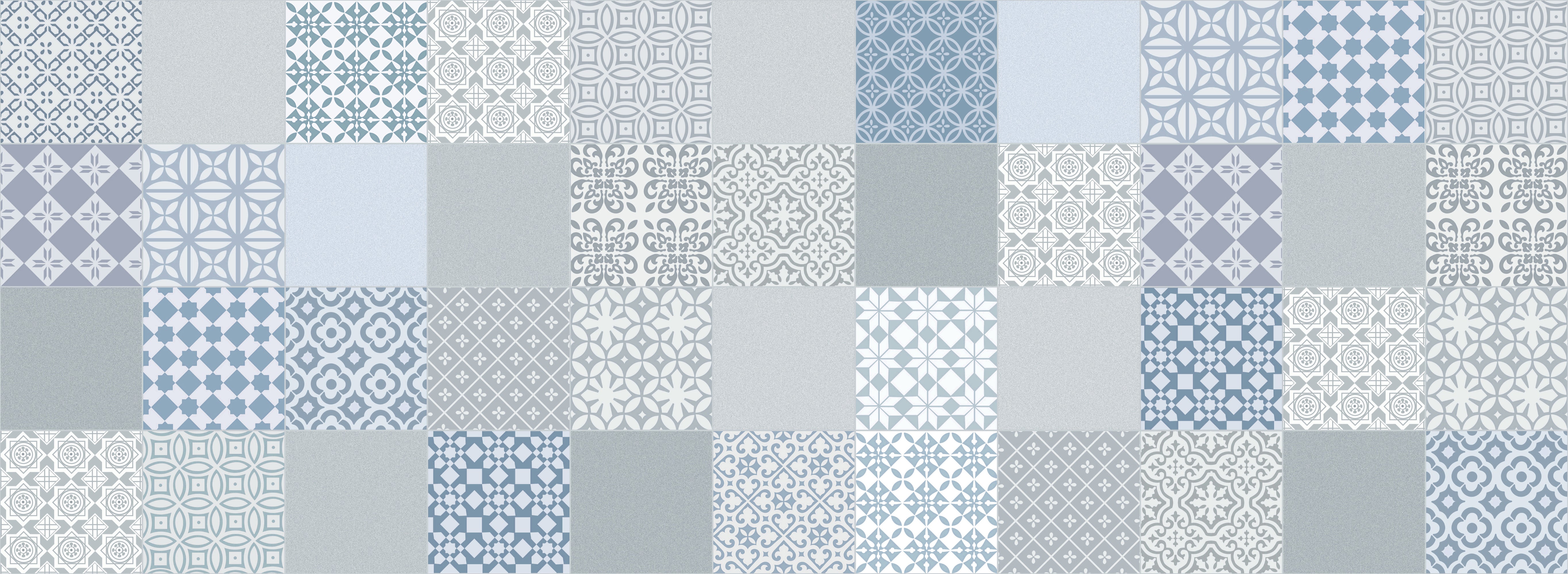 SUNDO Tapis Antidérapant 40x200cm Bleu