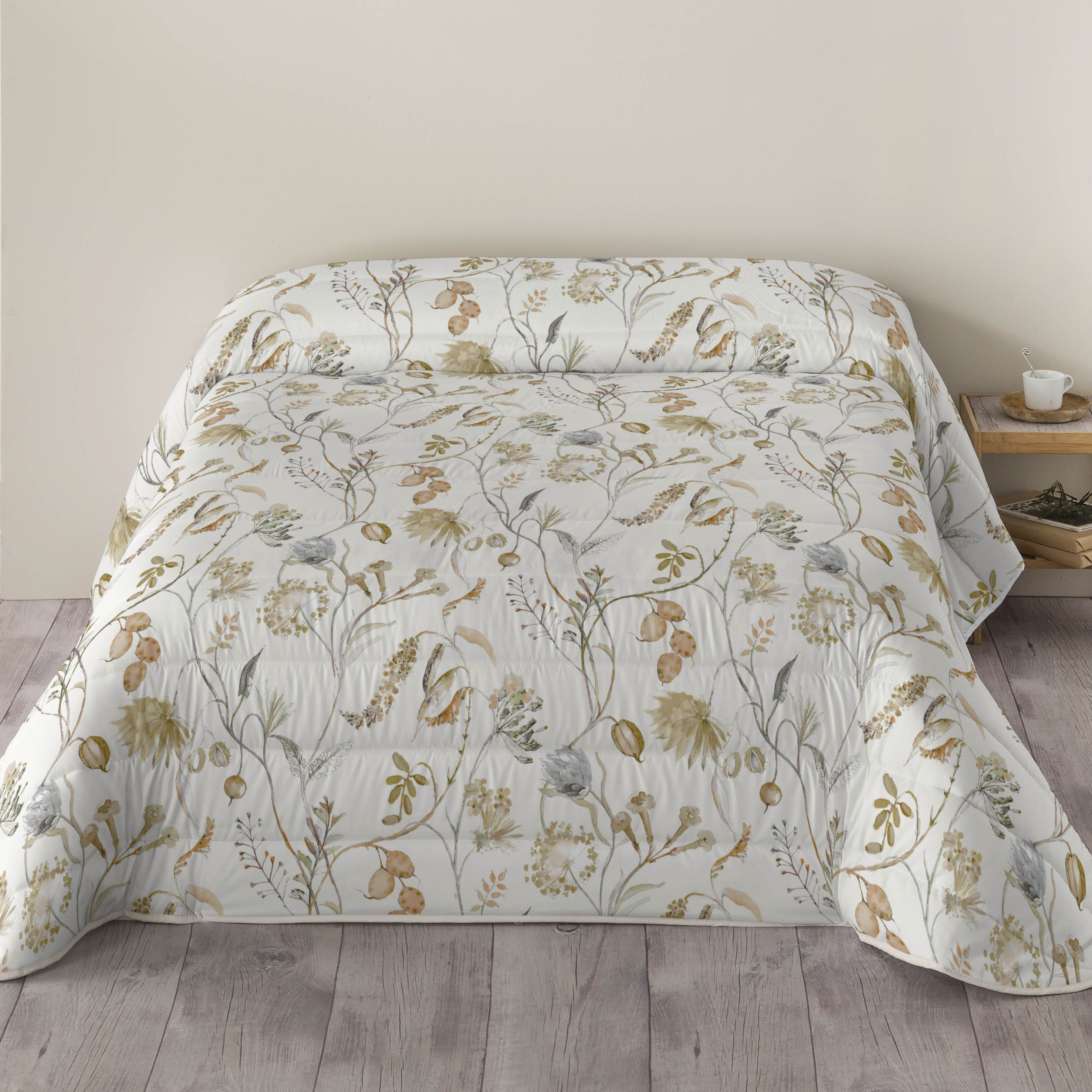 Naturals - edredón estampado cama 135 - microfibra poliéster - 300 gr -fabricado en españa - elea