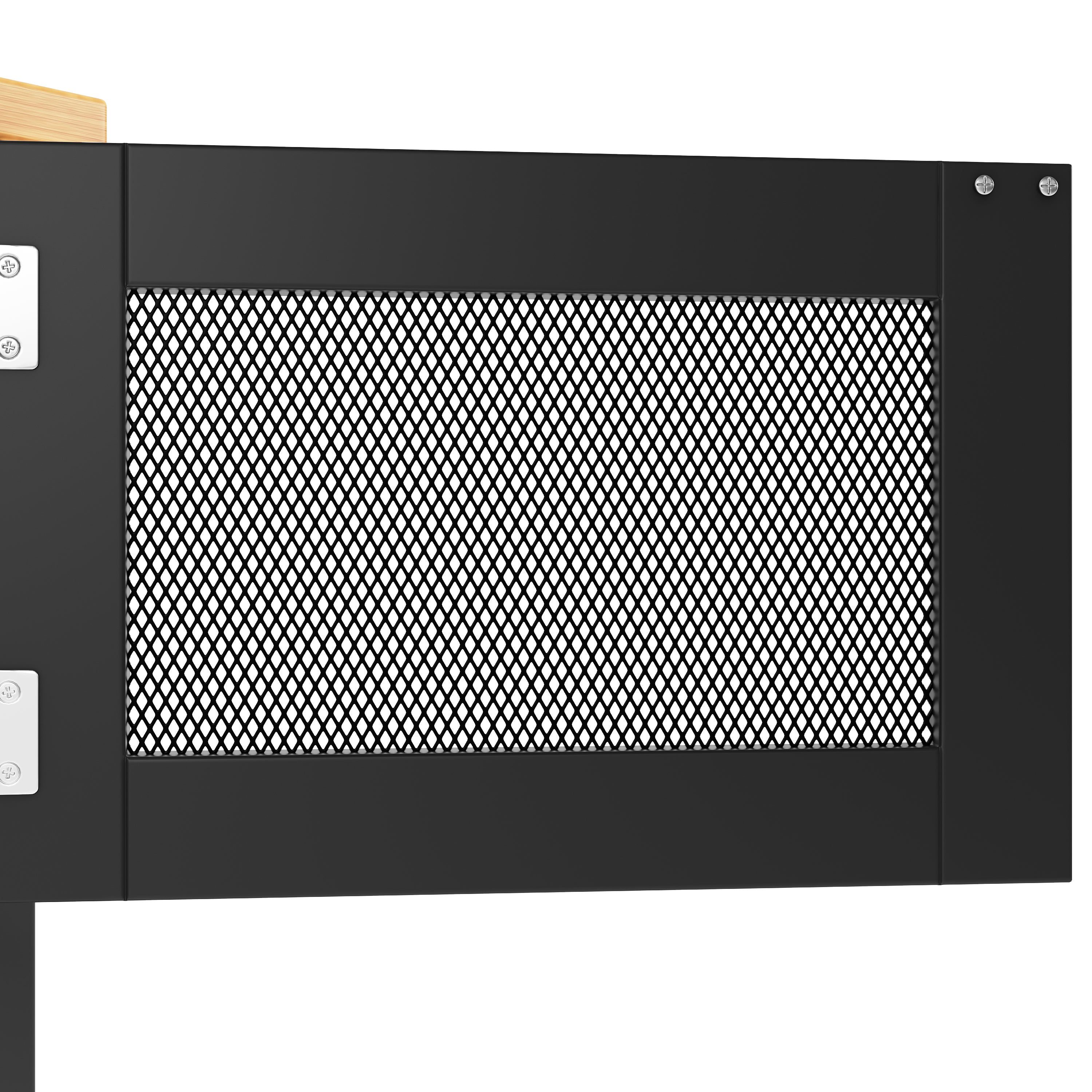 Ilot central de cuisine mobile 140x70x93.5cm - 2 tiroirs et 4 portes - plateau extensible - étagères ajustables - noir - 9