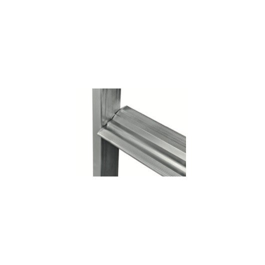 CENTAURE - Plate-forme rayonnage ERM pour accéder en toute sécurité aux rayonnages, rack de stockage et machines - Aluminium - 10 marches - 5