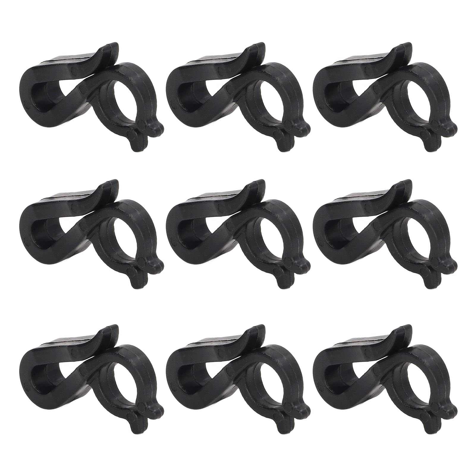 120 Clip Per Luci Natalizie Da Esterno – Ganci Trasparenti In Plastica PP Per Catene LED, Ghiaccioli E Decorazioni Festose - 3